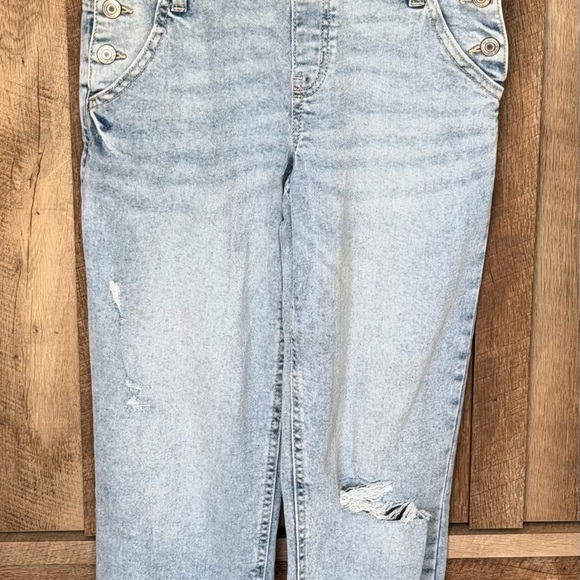 SO Light Blue Denim Overalls for Girls, size 12 - Picture 4 of 15